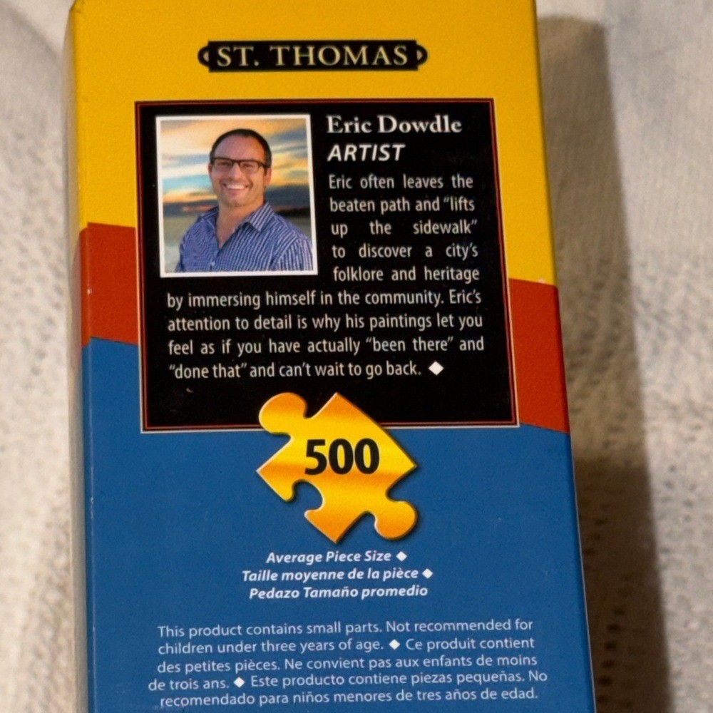 St. Thomas Puzzle - 500 Pieces Dowdle NEW Sealed