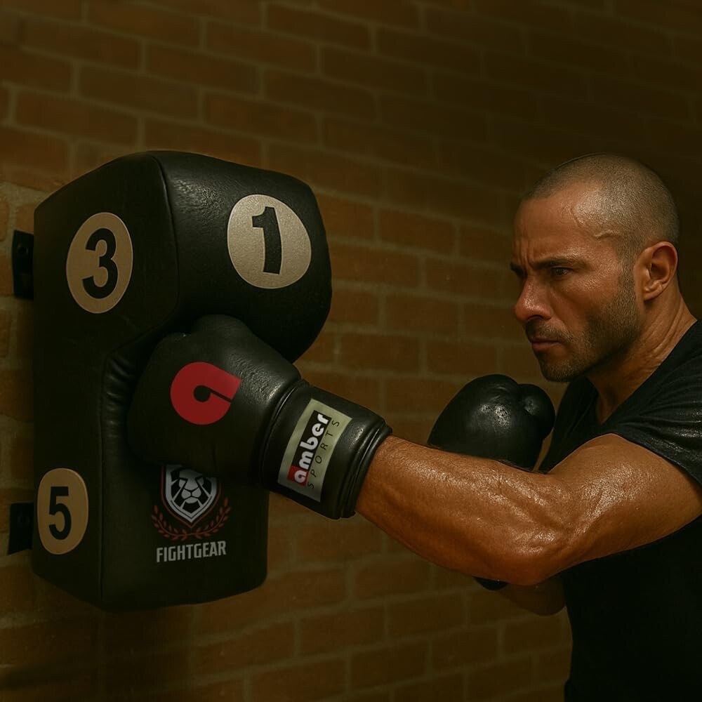 Invincible Wall Mount Uppercut Punching Bag with Hook, Wall Mounted Boxing Bag