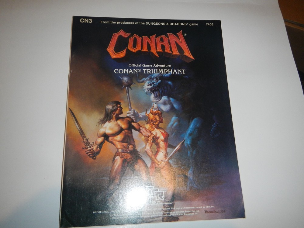 Conan game module. Conan triumphant CN3