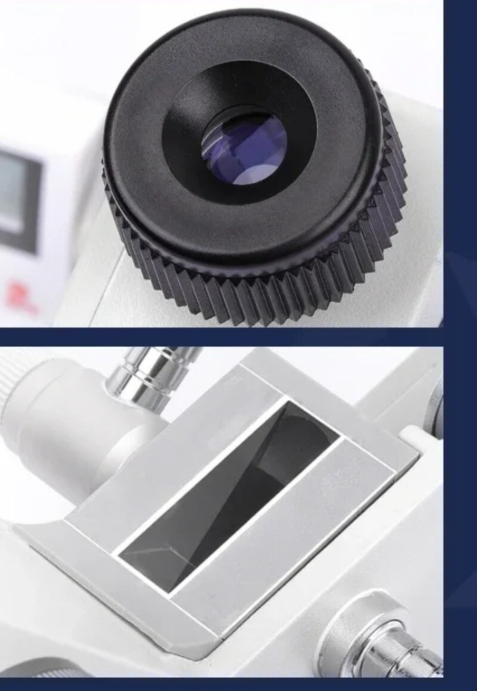 Laboratory Brix Concentration Meter 2WAJ Monochromatic Refractometer Digital