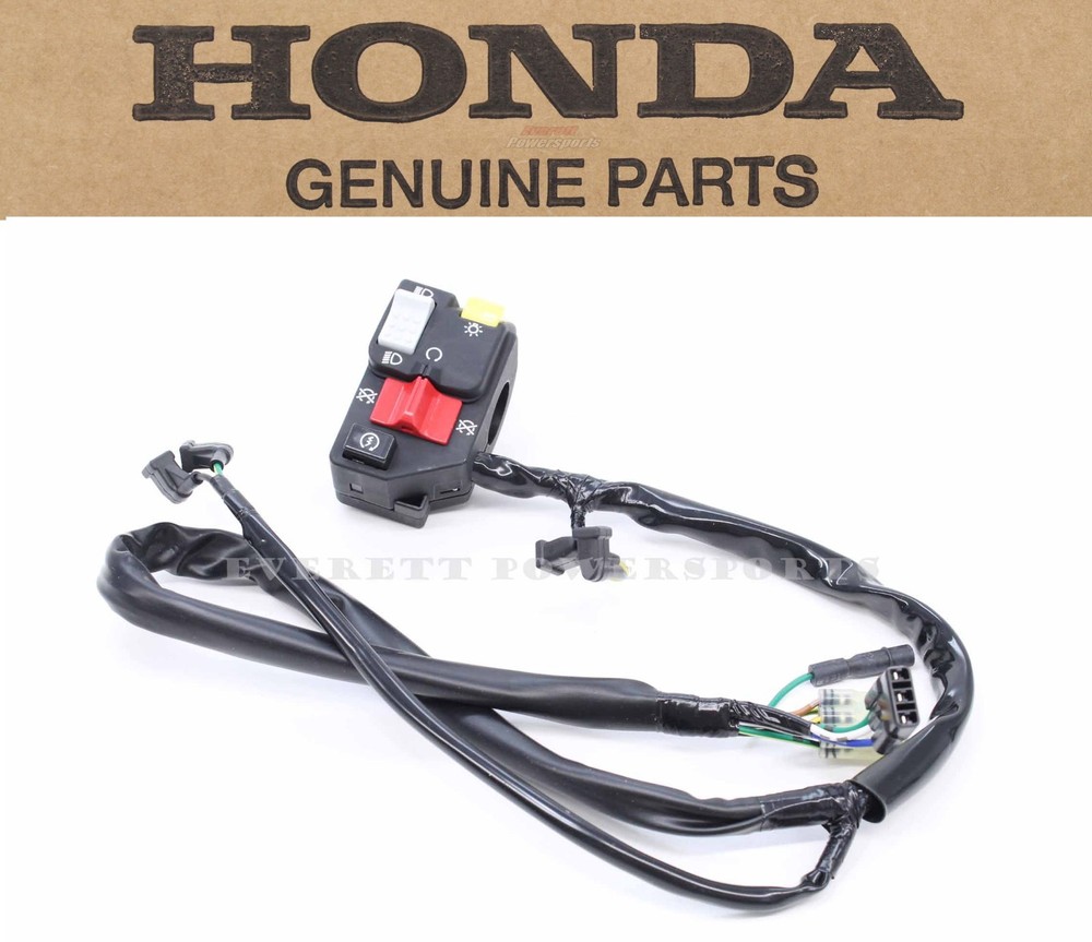 Left Handlebar Switch 08-14 TRX400 EX X Assembly Starter Kill Headlight  #V82