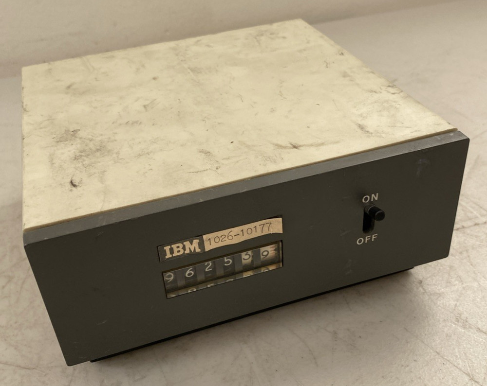 Lot (5) VTG IBM Electromechanical Usage Meter Counter Module Printer Parts Only