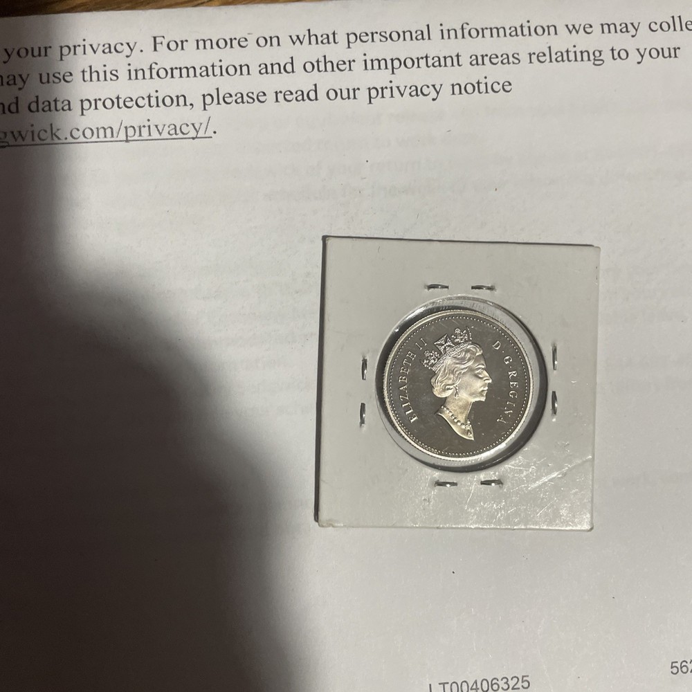 1994 proof canadian half dollar silver