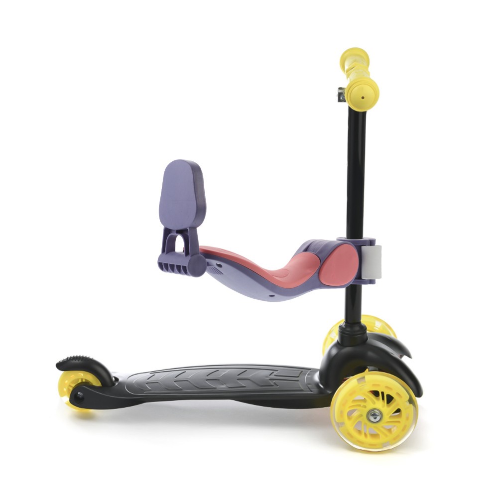 Scooter Folding Seat Adjustable Attachment Attachable for Electric