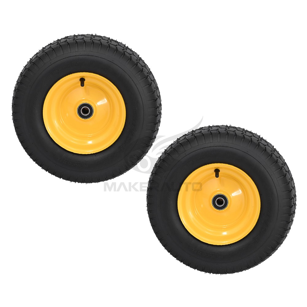 16x6.50-8 Lawn Mower Garden Tractor Tires & Wheels 4 Ply 16x6.5-8 Tubeless