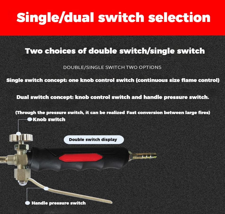 Propane Torch Kit - includes a welding torch head and hose for heating and we...