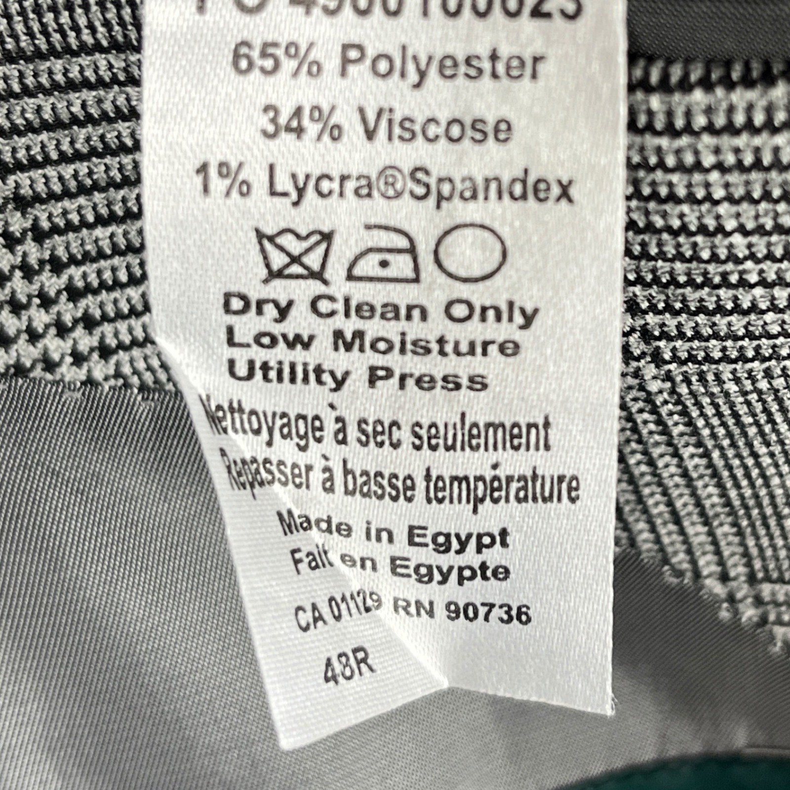 Lauren Ralph Lauren 48R Gray Glen Plaid Sport Coat Blazer Mens NWOT Classic