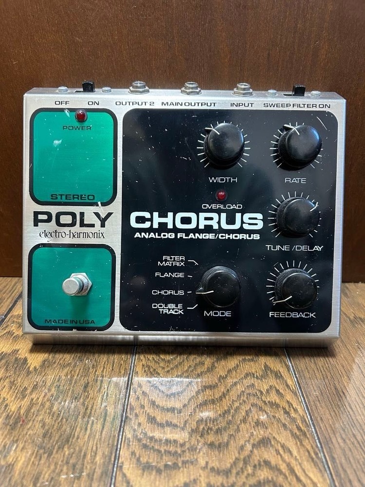 Electro-Harmonix Poly Chorus Chorus Flanger Modulation Electric Hamo Guitar