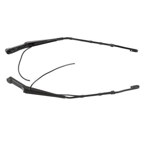 2-Pack Front Left and Right Windshield Wiper Arm Black Replacement for 2004