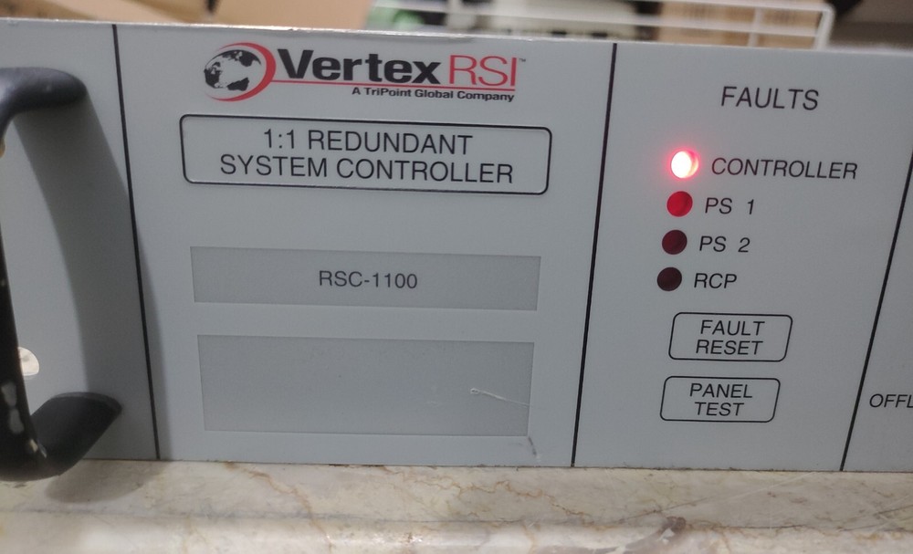 VertexRSI RSC1100 1:1 REDUNDANT SYSTEM CONTROLLER