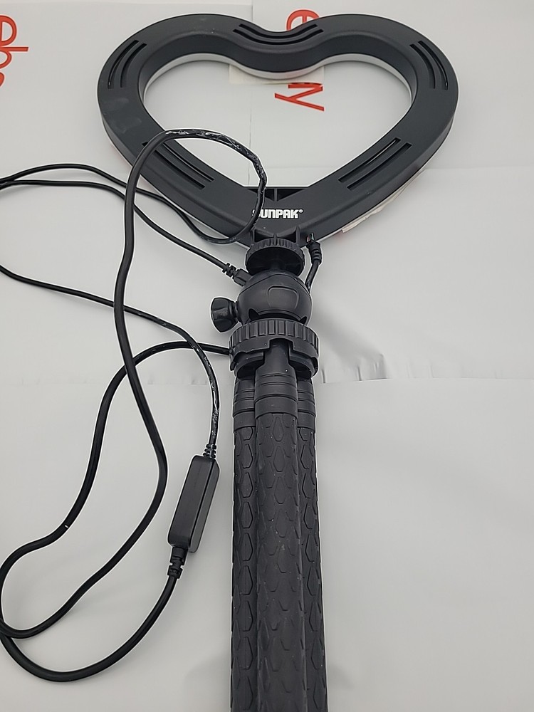 Sunpak - 10" Heart-Shaped Rainbow Vlogging Kit without Bluetooth Remote