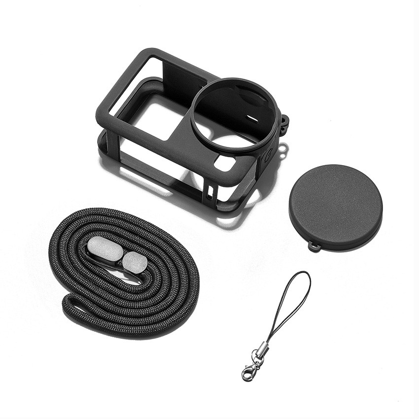 For DJI OSMO Action 6 Silicone Cover Soft Rubber Protective Case Shockproof Case