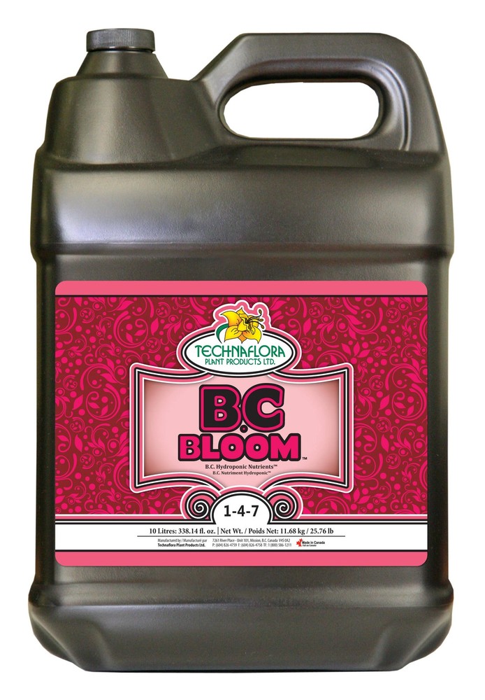 Technaflora B.C. Bloom 1 - 4 - 7 - 1L Hydroponic Plant Nutrient
