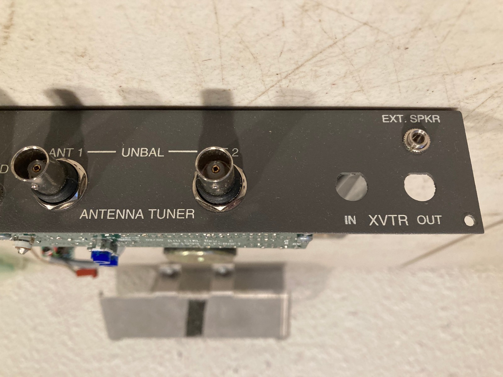 Elecraft K2 Rear Panel Assembly With Board