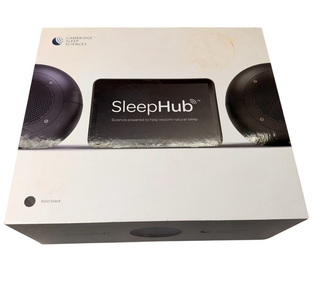SleepHub Sleep Aid By Cambridge Sleep Sciences - Bold Black