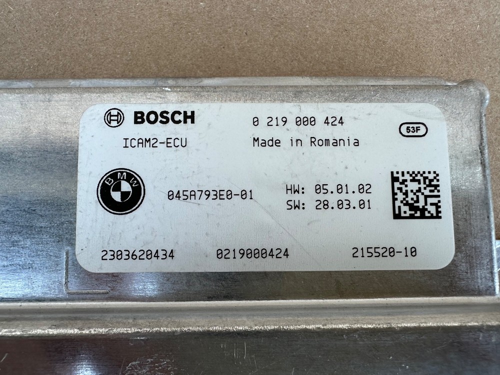 2022-2024 BMW 440I M4 Surround View Camera Control Computer Module 0219000424