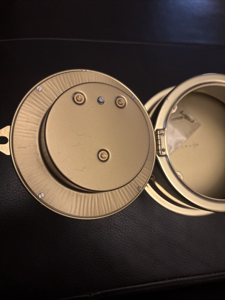 vintage brass barometer Hinged Wall Mount With Mounting Screws