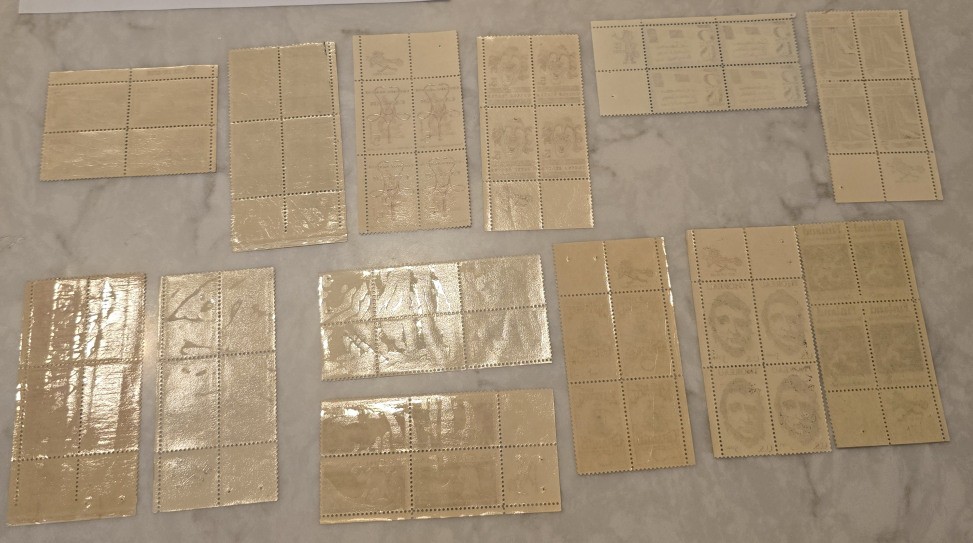 US STAMPS - See Scott numbers in description - blocks of 4 - Mr. Zip