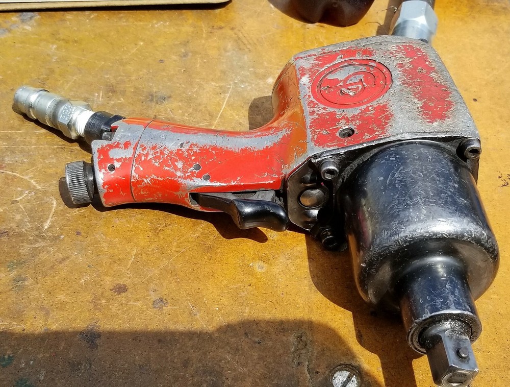 ½” Pneumatic Impact Wrench Chicago Pneumatic CP9541 TESTED WORKING PULL [B6F#23