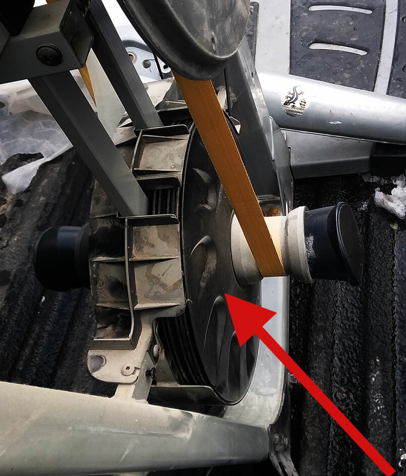 ONE USED Spiraflex Engine Flywheel for Bowflex Revolution XP