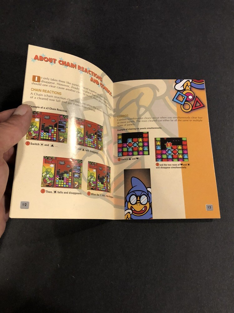 tetris attack snes Manual