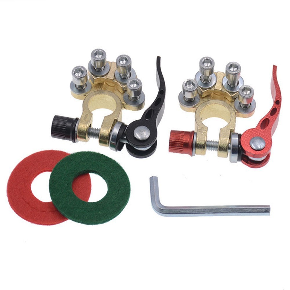 Battery Connector Clamp Easy Battery Replacement For Most Car Battery Sizes