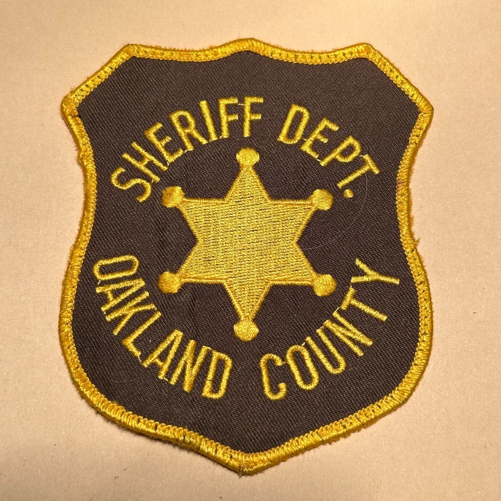 OAKLAND COUNTY, MICHIGAN SHERIFF'S DEPARTMENT PATCH