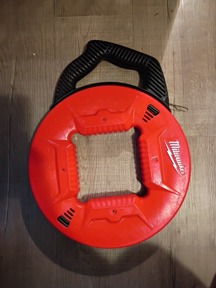 READ Description Milwaukee 48-22-4176 Fish Tape Electrical Cable Pulling Tool