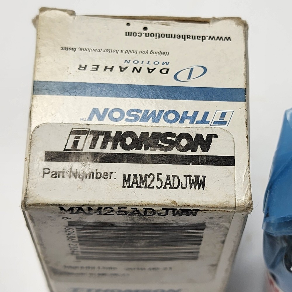 THOMSON MAM25ADJWW CLOSED ROUND RAIL BALL BUSHING