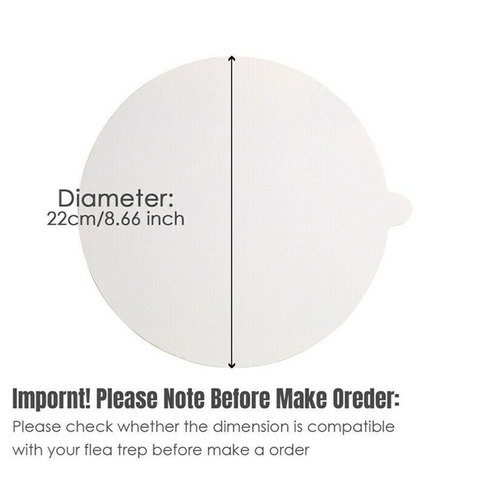 Flea Bed Bug Trap Odorless Cleaner and Flea Killer Trap Pad Sticky Indoor 2 Pack