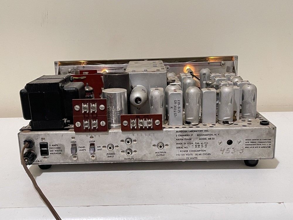 McIntosh MR-55 AM/FM Tuner/Preamp - First Mac Tuner!