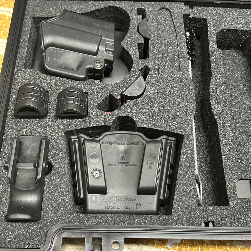 Springfield XDM 3.8” .40 — Case + Holsters & Addons (NO FIREARM!)