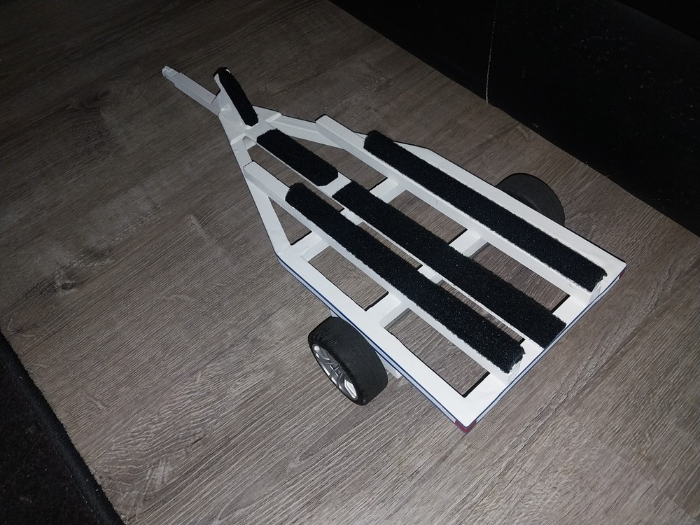 Radio Control Boat Trailer Static Display Functional Trailer