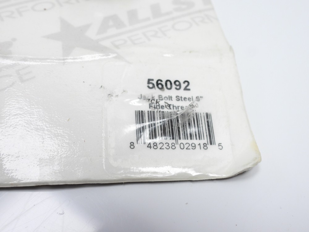 ALLSTAR PERFORMANCE Jack Bolt Steel 6 inch Fine Thread 56092