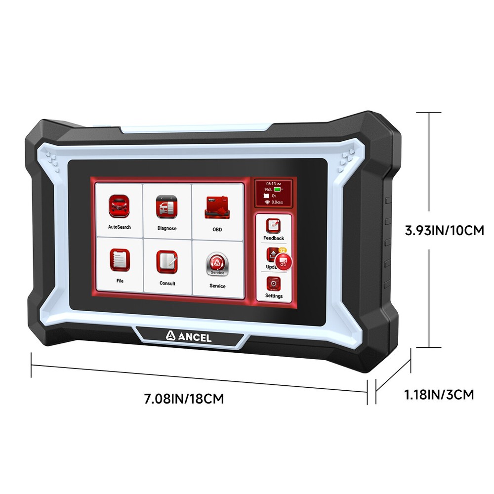 Wif iLifetime Free Update OBD2 Scanner Code Reader ABS SRS Transmission Engine