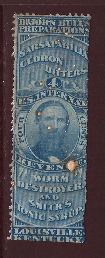 Bigjake: RS43a, 4 cent Dr. John Bull - Match & Medicine