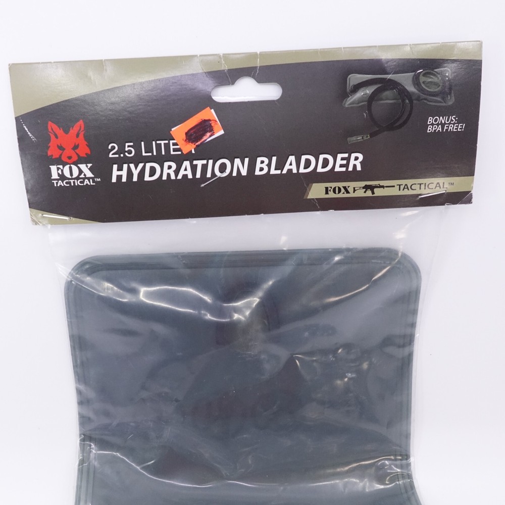 Fox Tactical 2.5 Liter Hydration Bladder NEW Army / Navy Green
