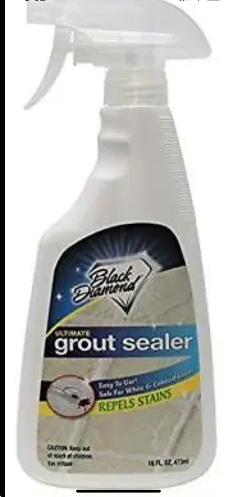 Black Diamond Stoneworks Ultimate Grout Sealer: Stain Sealant Protector for