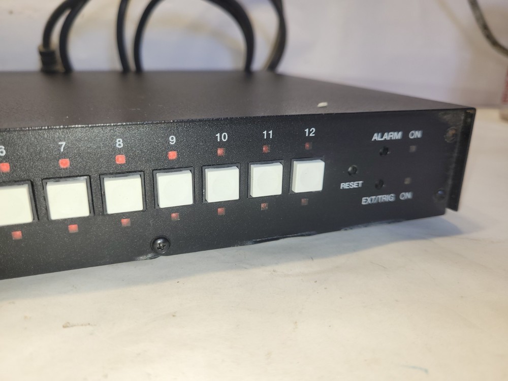 PELCO VA6212 SERIES SWITCHER VIDEO SECURITY Camera Box Selector