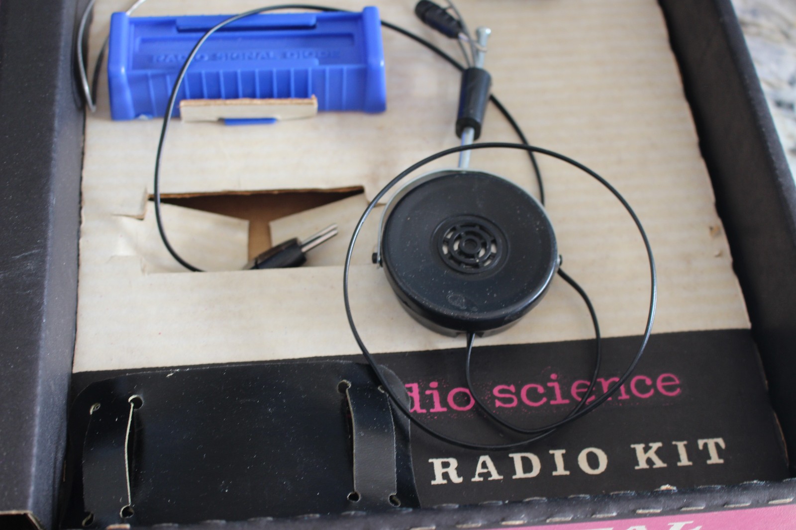 Vintage Remco Transistor Radio Broadcast System Kit Original 1950s 1960s Toy