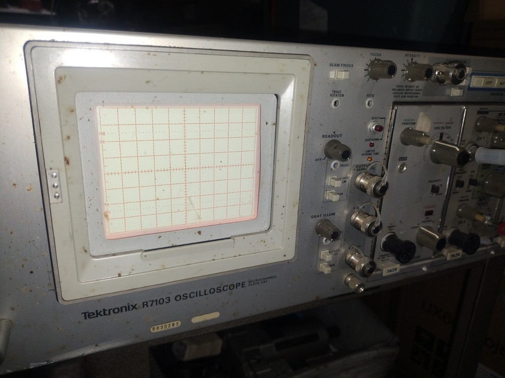 Tektronix 71030 microchannel plate oscilloscope.
