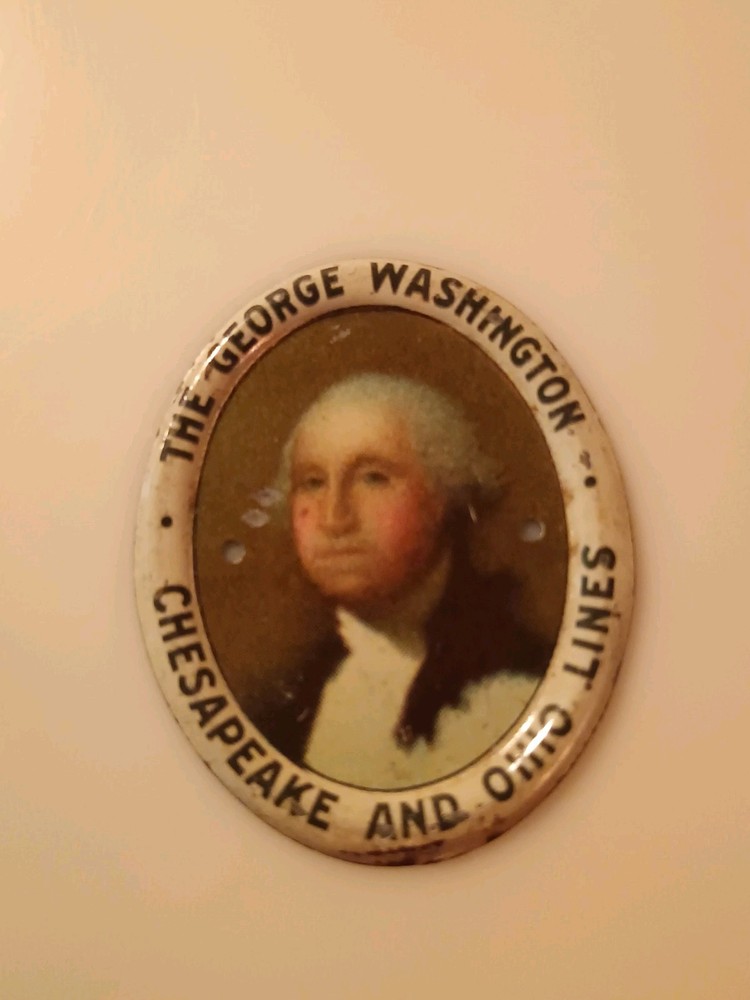 George Washington C&O RR Train Medallion