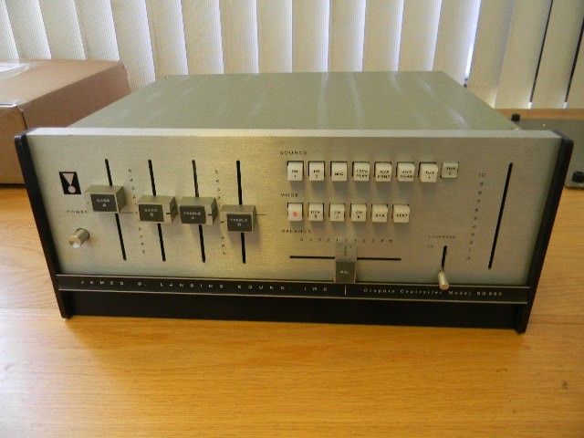 JBL SG520 Graphic Controller Preamplifier vol. control broken