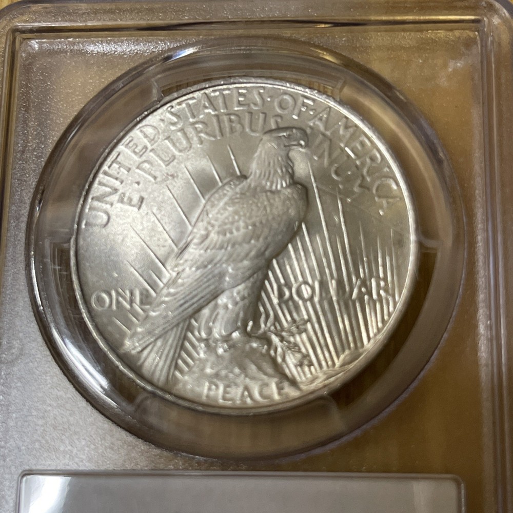 1922 Peace Silver Dollar, MS63 PCGS