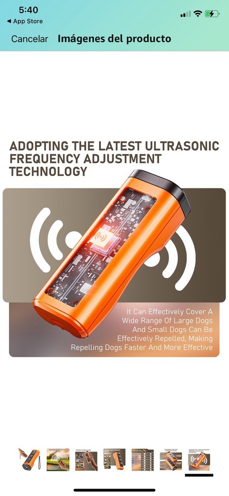 Dog Bark Deterrent Devices Rechargeable AntiBarking Device OPEN BOX