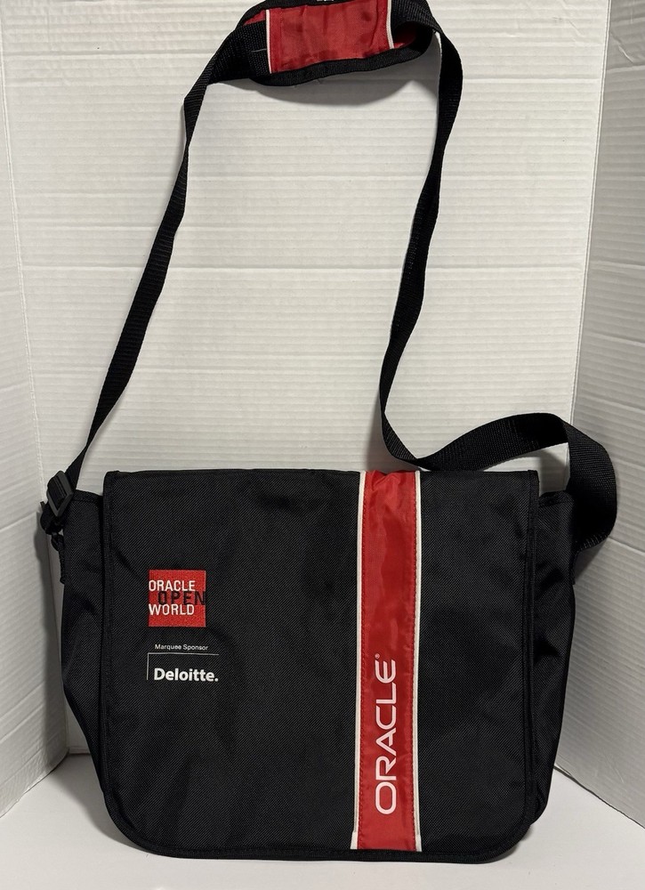 Oracle OpenWorld Tech Conference Messenger Bag Sponsor Edition Rare