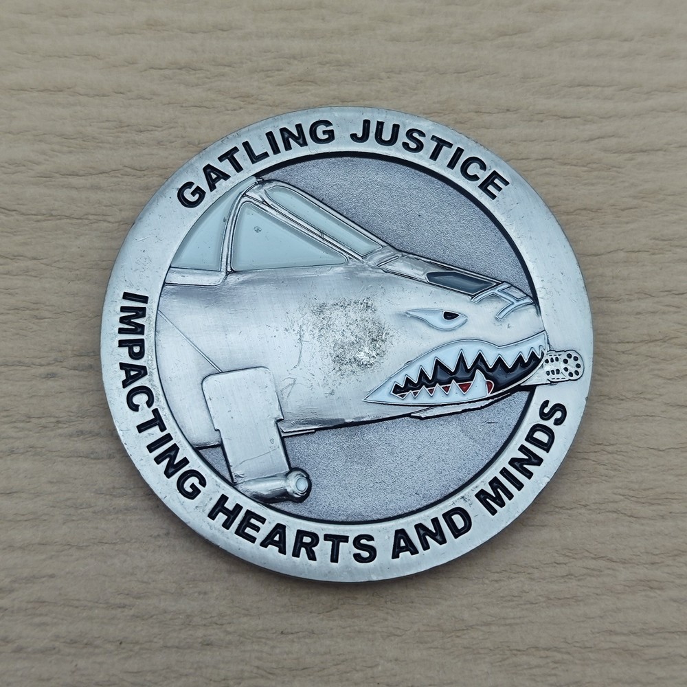 476th Fighter Group Presented for Excellence Challenge Coin
