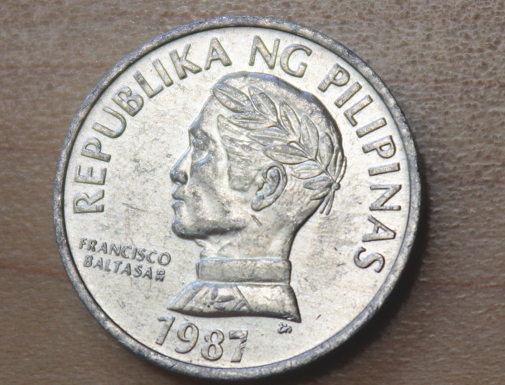 1987 Philippines 10 Sentimo Goby Fish