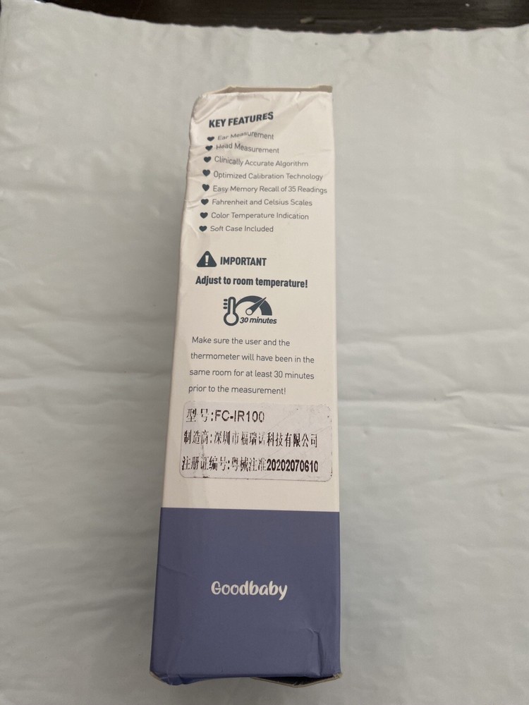 2020 Updated Goodbaby Ear Thermometer –Ear and Forehead Function