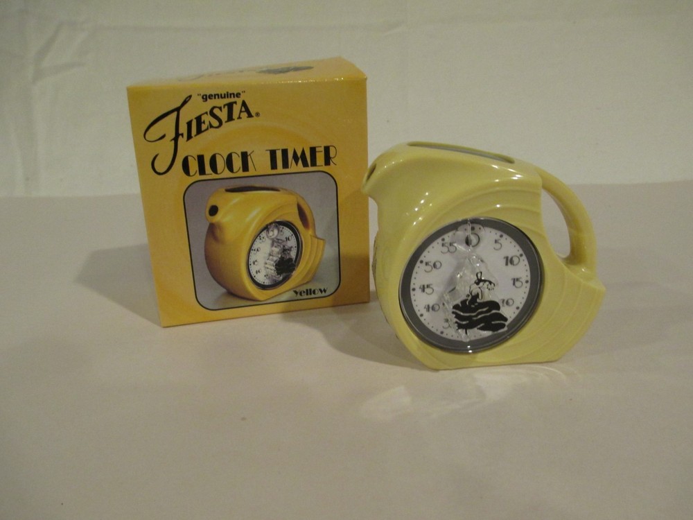 Yellow Fiesta Clock Timer